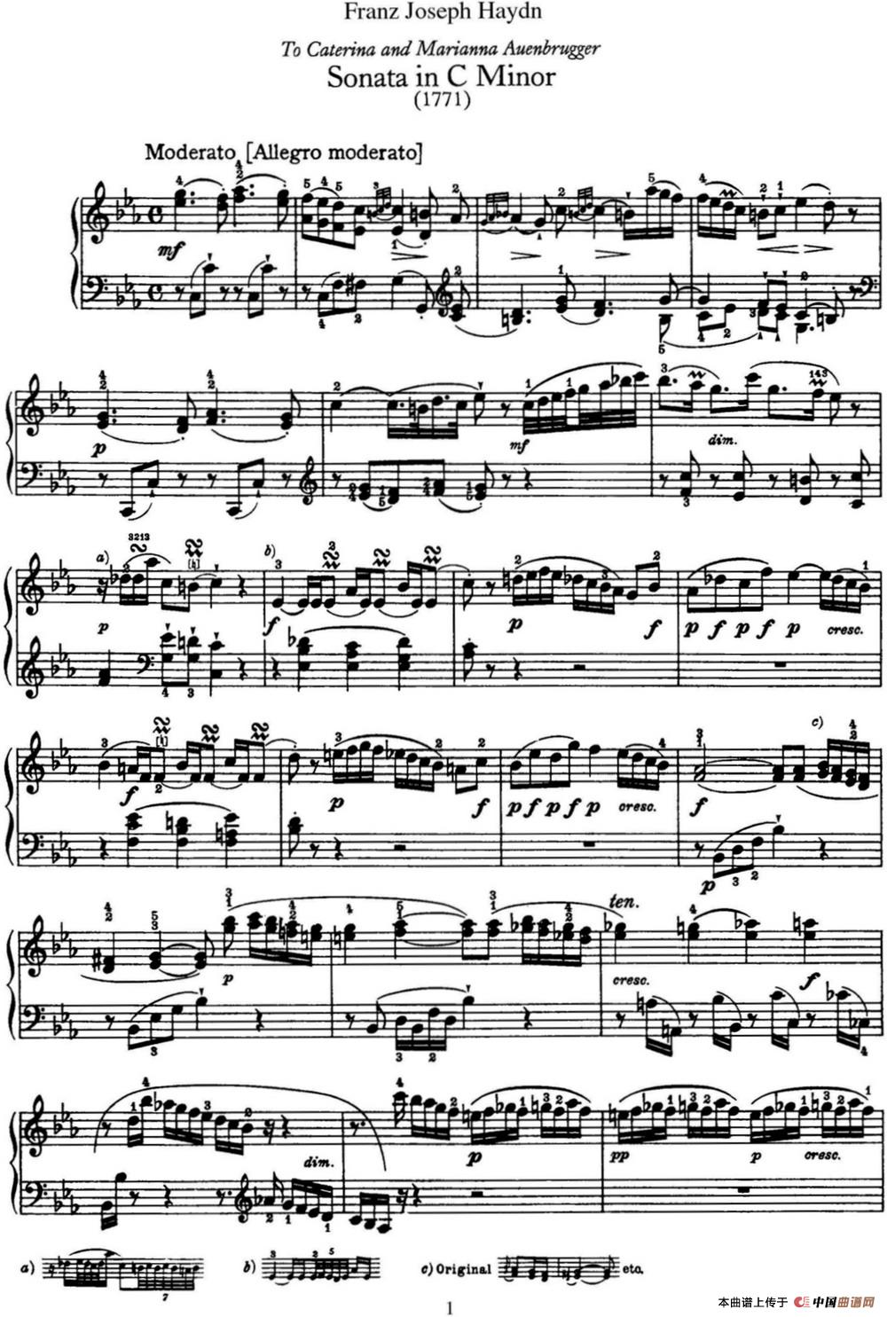 海顿 钢琴奏鸣曲 Hob XVI 20 in C minor(1)：海顿 钢琴奏鸣曲 Hob XVI 20 in C minor_页面_01.jpg