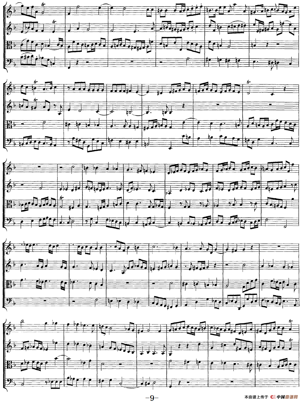 Mozart《Quartet No.13 in D Minor,K.173》（总谱）(1)：Mozart《Quartet No.13 in D Minor,K.173》(总谱)_08.png