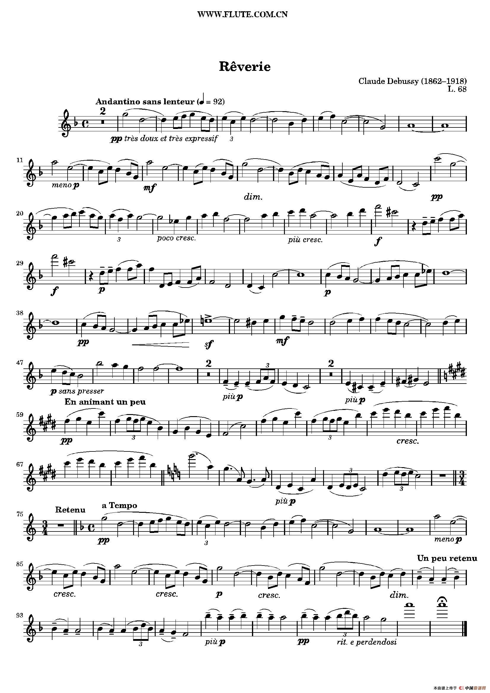 Debussy Reverie（德彪西 幻想曲 ）(1)：001.jpg