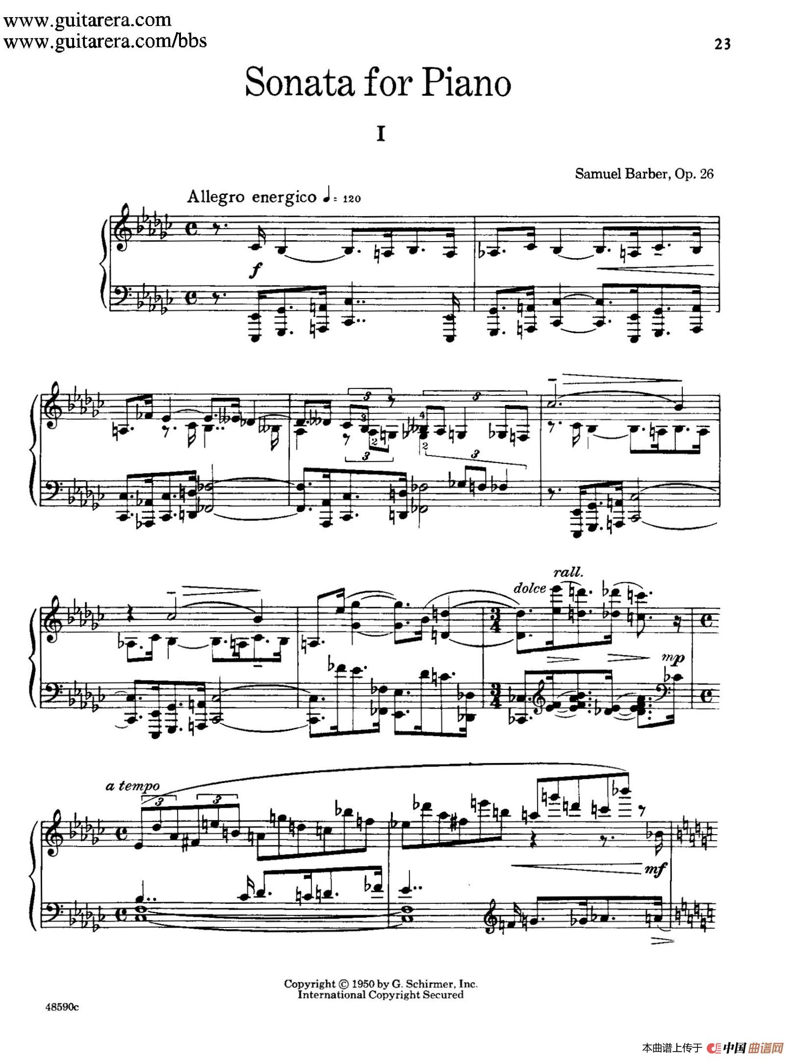 Piano Sonata Op.26（钢琴奏鸣曲·第一乐章）(1)：001.jpg