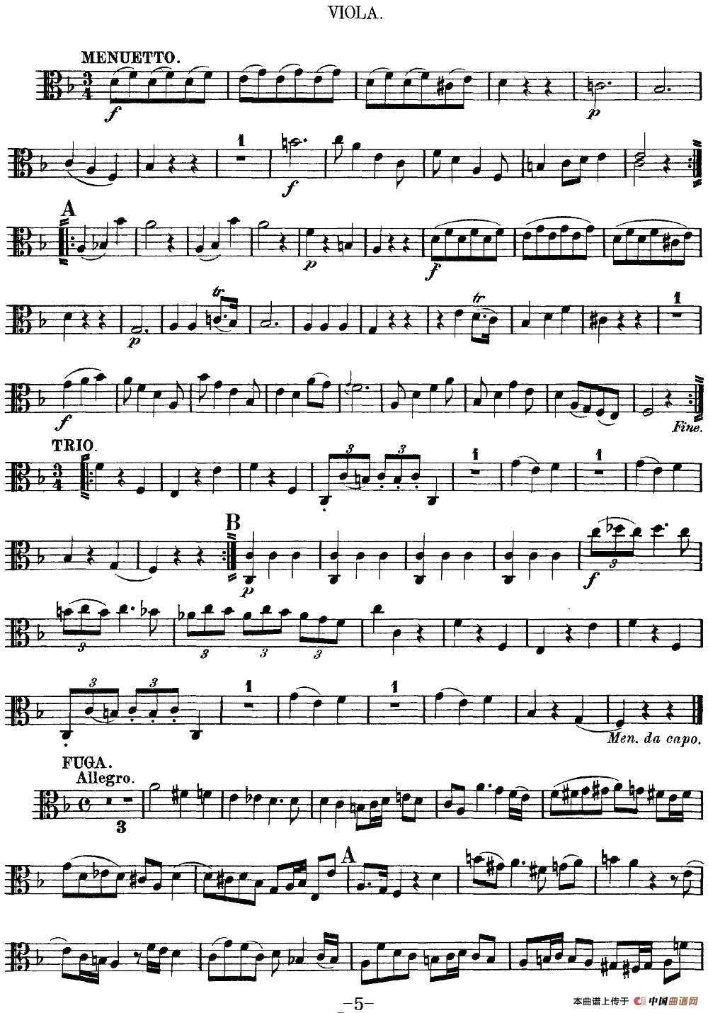 Mozart《Quartet No.13 in D Minor,K.173》（Viola分谱）(1)：Mozart《Quartet No.13 in D Minor,K.173》(Viola分谱)_04.png