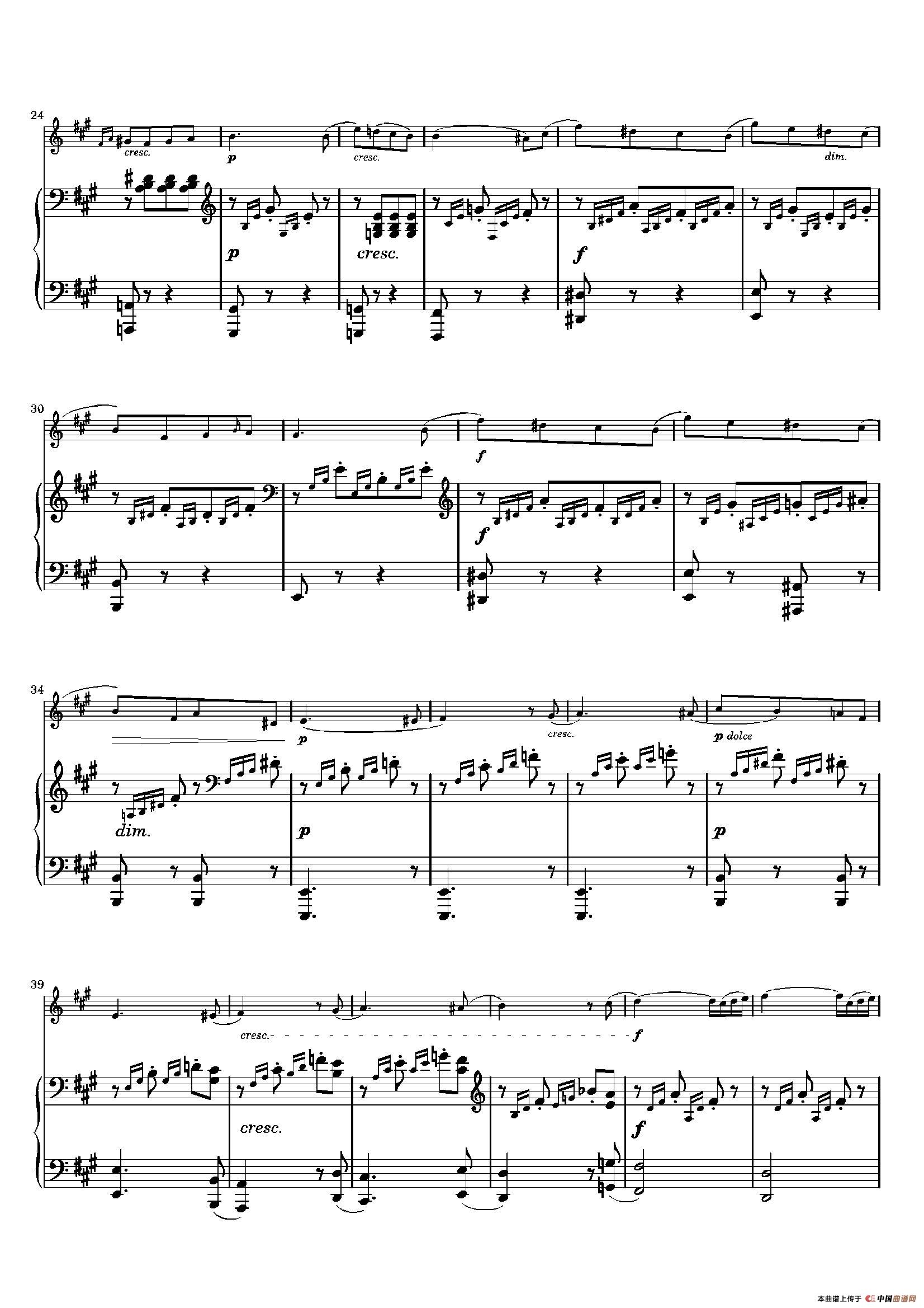 春之歌（Spring Song）作品62 （长笛+钢琴）(1)：003.jpg