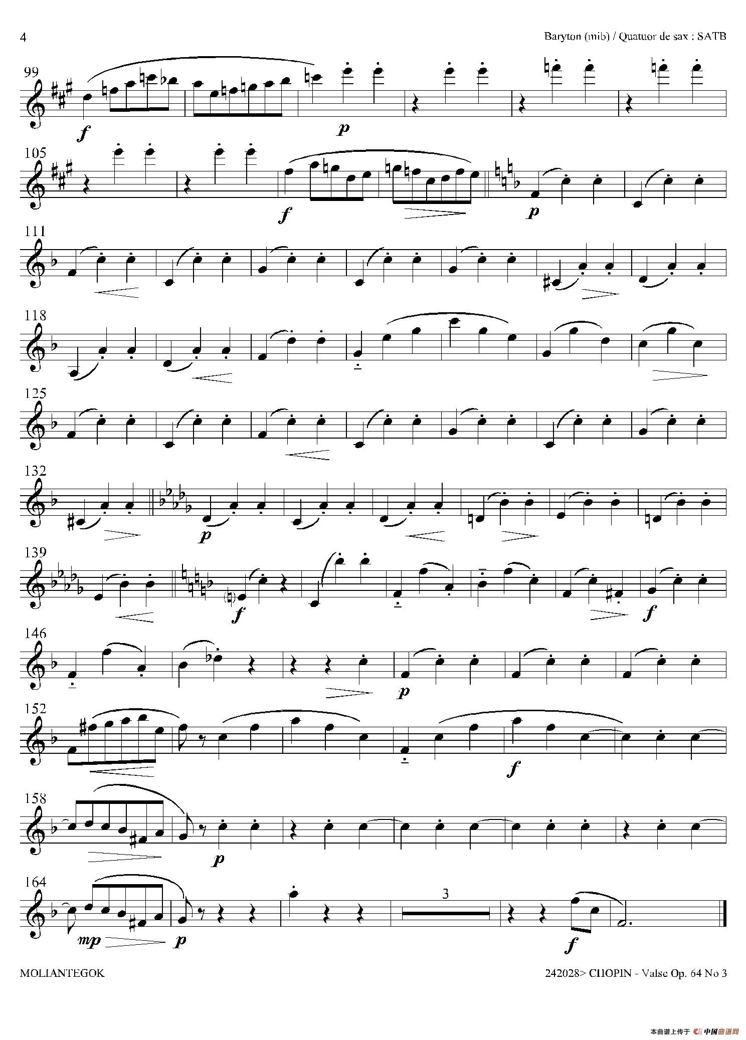 降A大调圆舞曲 Op.64 No.3（四重奏上低音萨克斯分谱）(1)：003.jpg