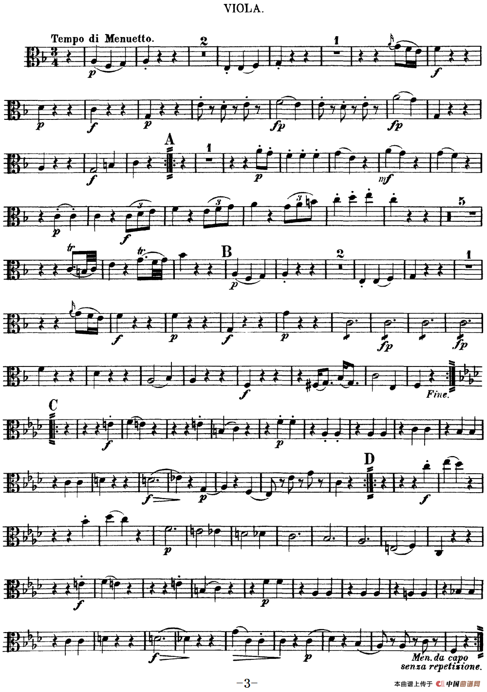 Mozart《Quartet No.5 in F Major,K.158》（Viola分谱）(1)：Mozart《Quartet No.5 in F Major,K.158》（Viola分谱）_02.png