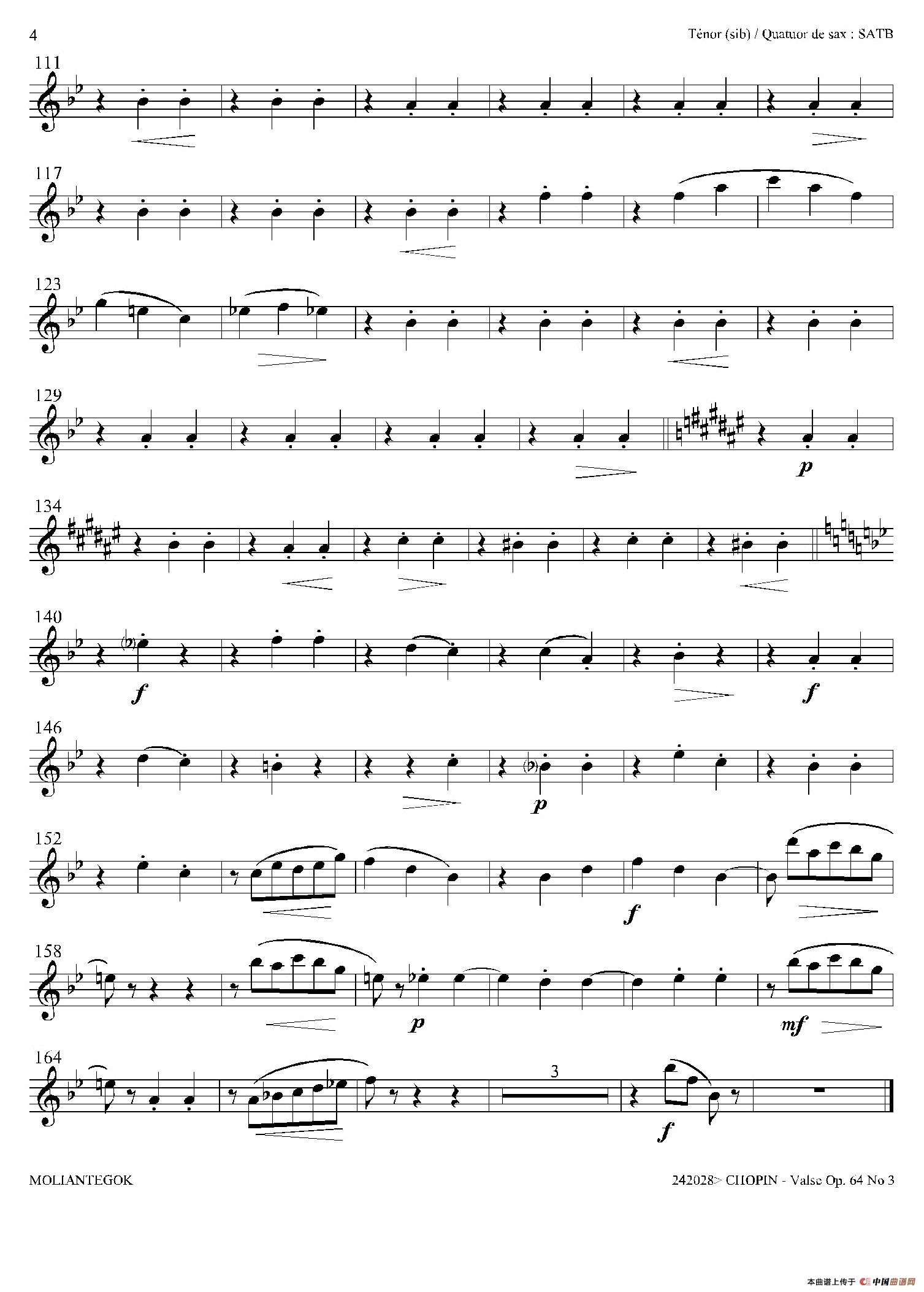 降A大调圆舞曲 Op.64 No.3（四重奏次中音萨克斯分谱）(1)：003.jpg