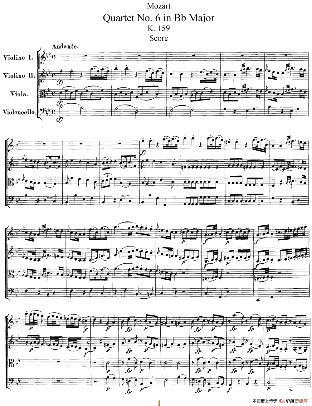 Mozart《Quartet No.6 in Bb Major,K.159》（总谱）(1)：Mozart《Quartet No.6 in Bb Major,K.159》（总谱）_00.png