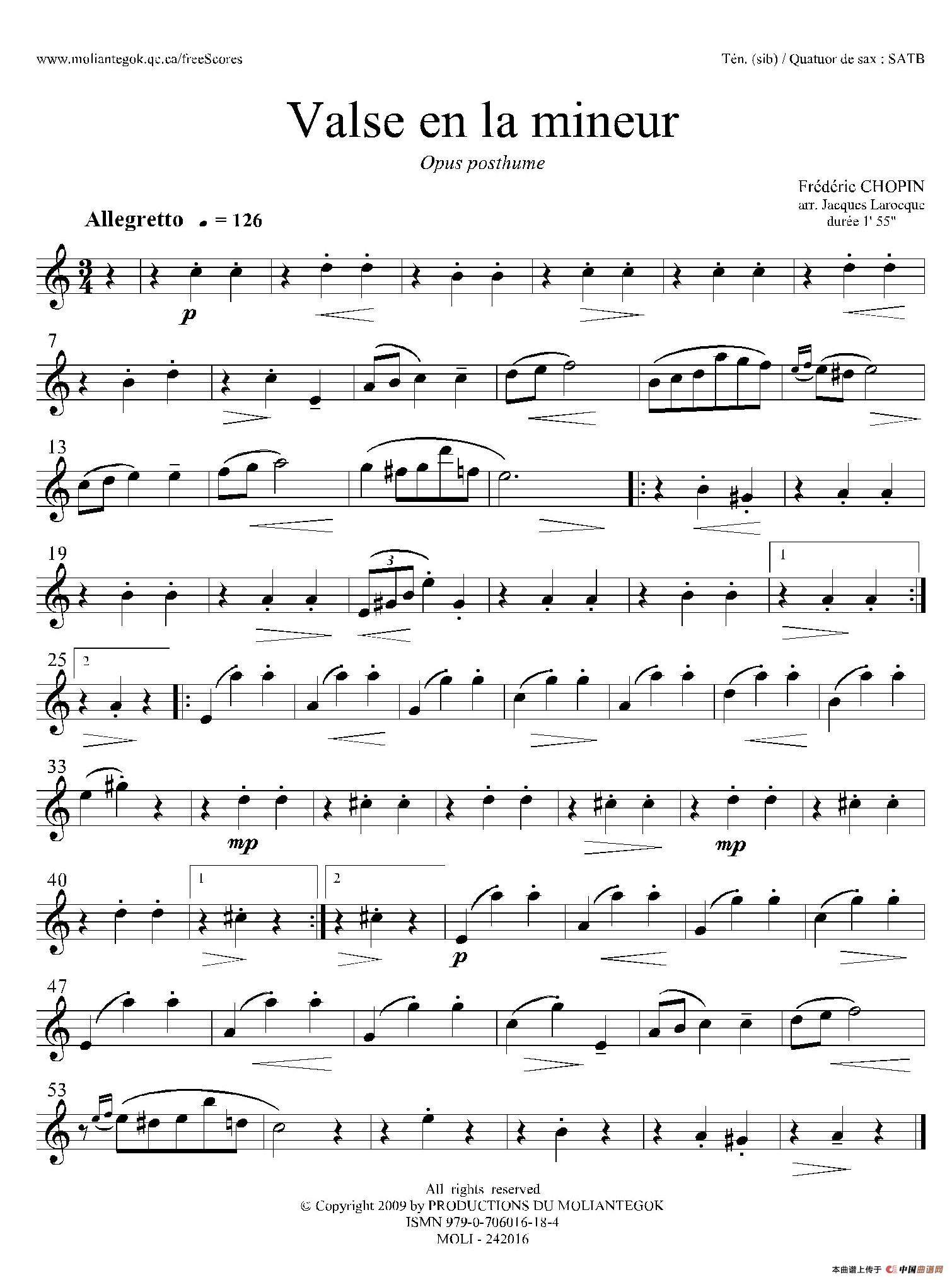 a小调圆舞曲 B.150（四重奏次中音萨克斯分谱）(1)：001 (1).jpg