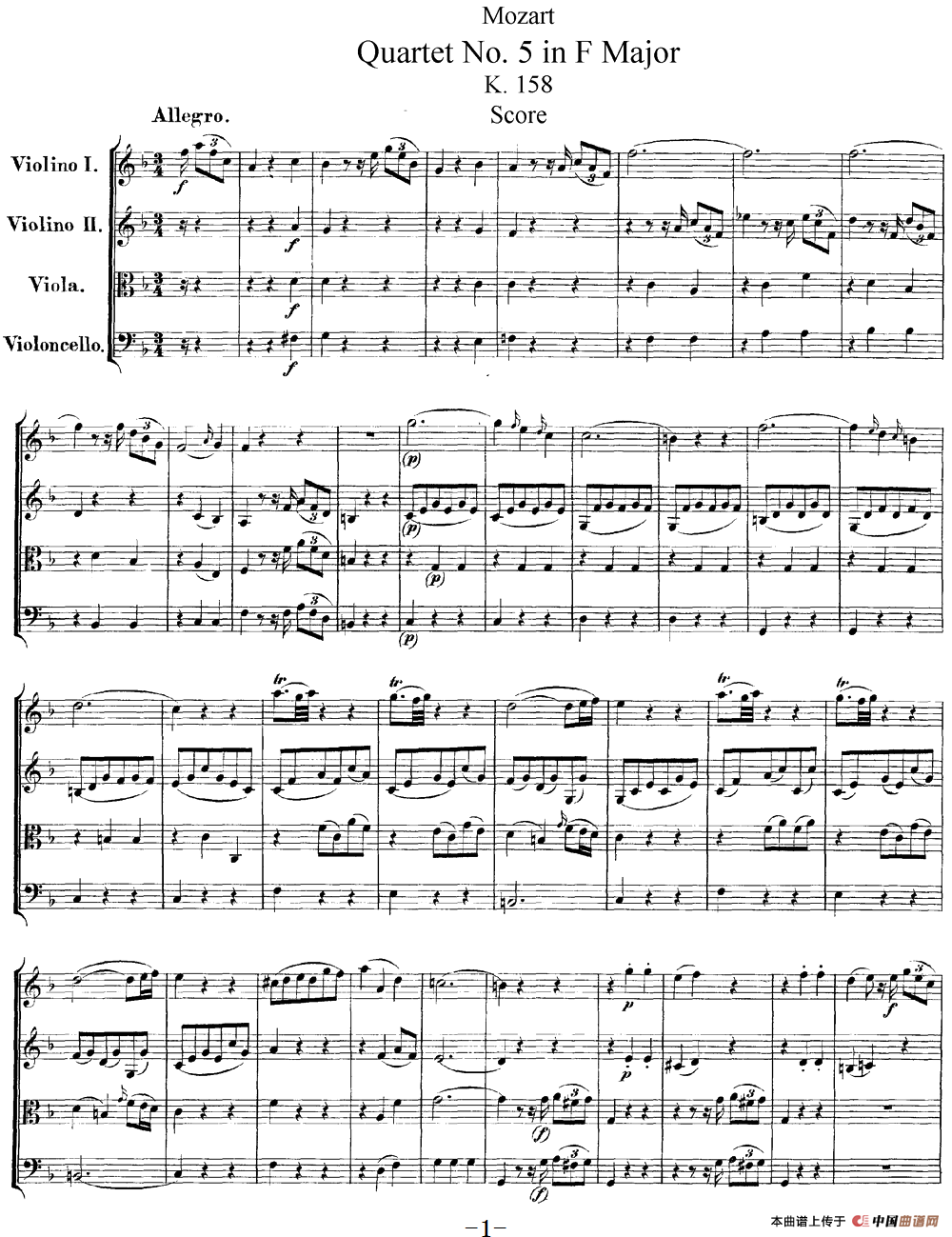 Mozart《Quartet No.5 in F Major,K.158》（总谱）(1)：Mozart《Quartet No.5 in F Major,K.158》（总谱）_00.png