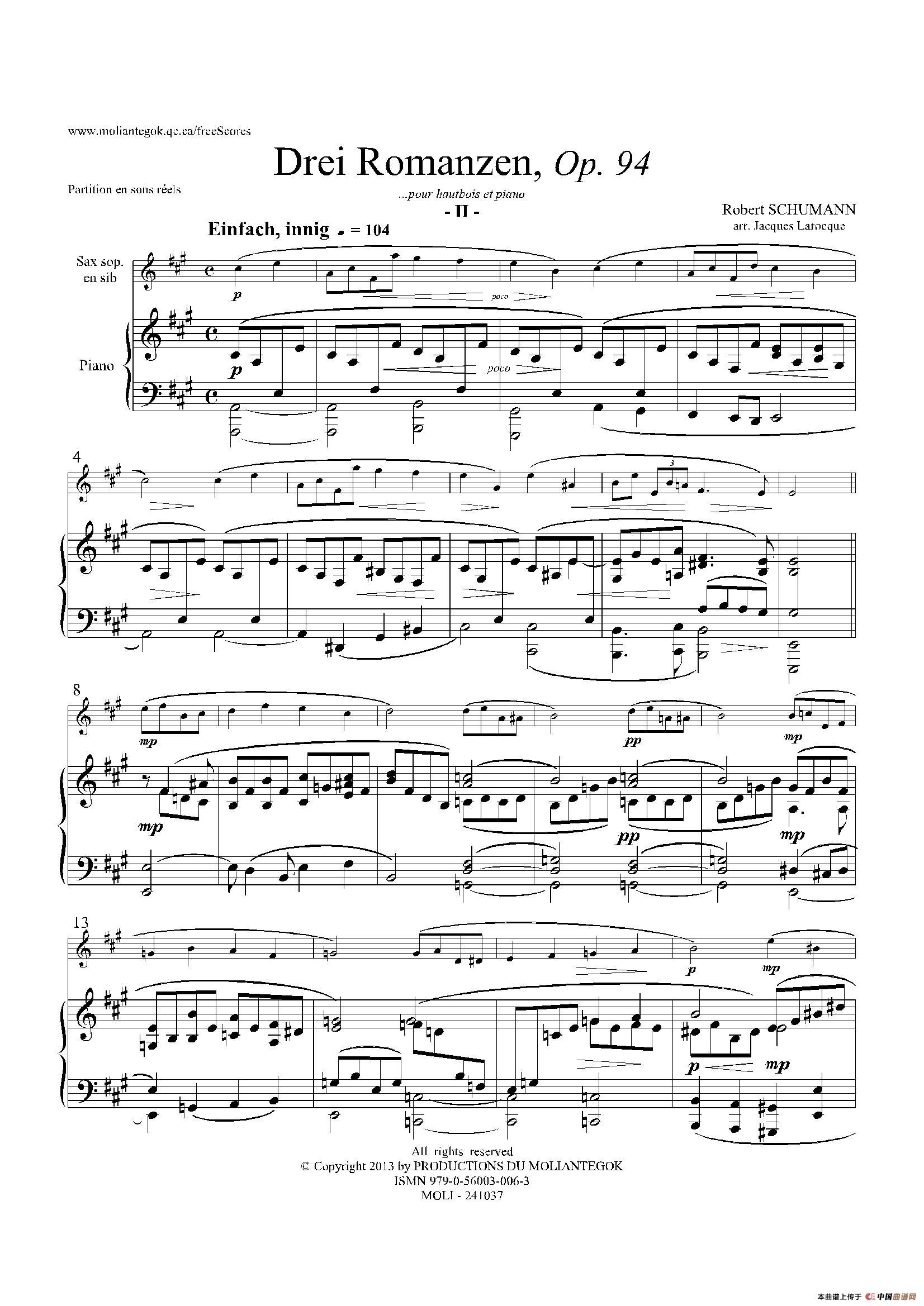 三首浪漫曲 Op.94（高音萨克斯+钢琴伴奏）(1)：005.jpg