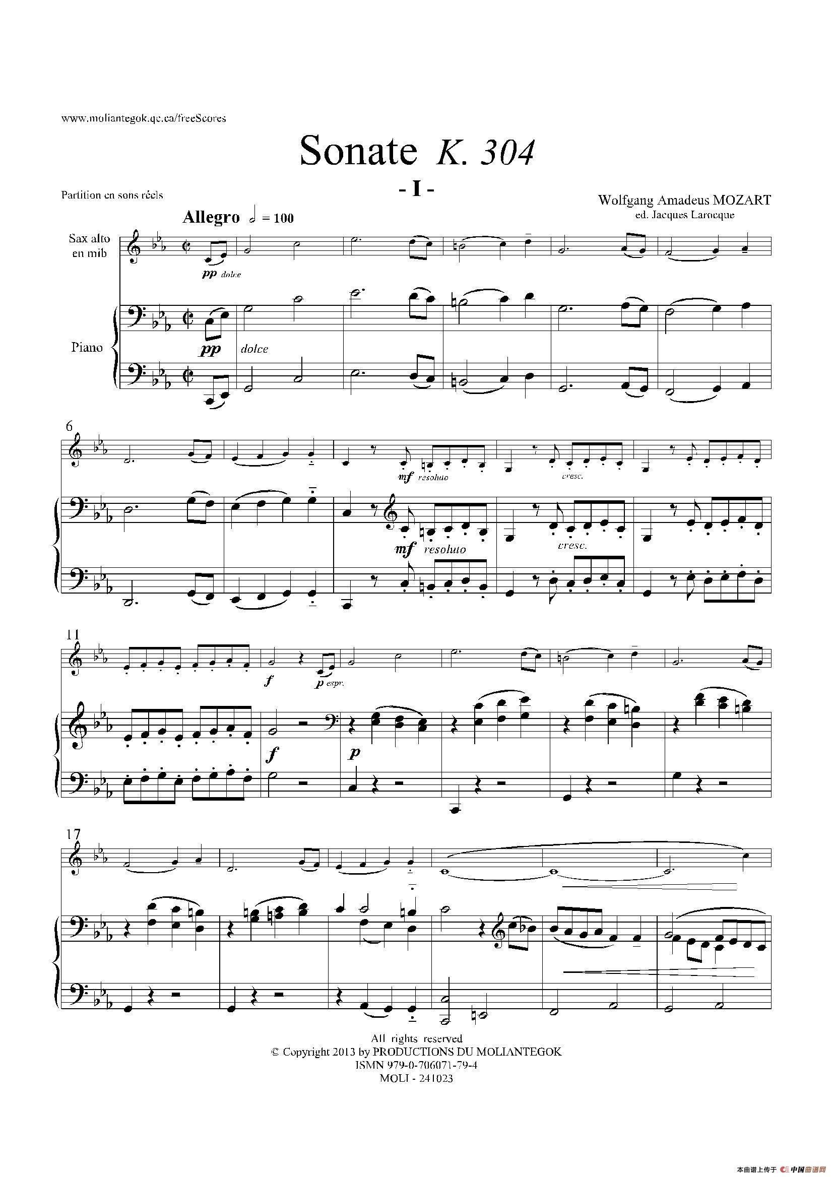 奏鸣曲 Op.304（中音萨克斯+钢琴伴奏）(1)：001.jpg
