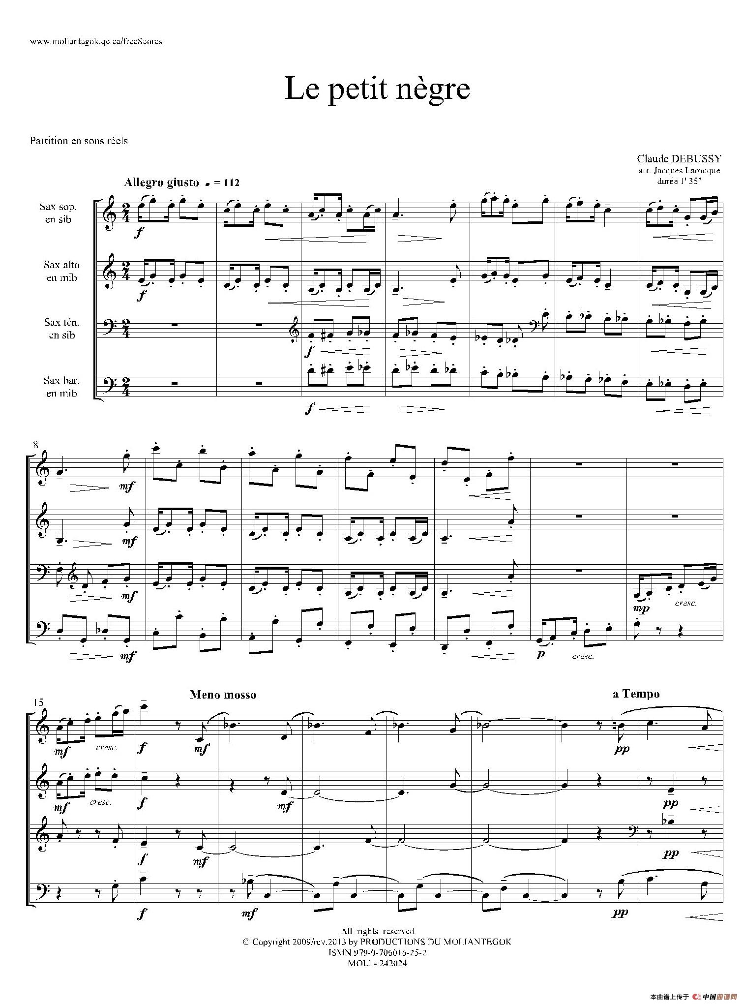 小黑人（四重奏总谱）(1)：001 (1).jpg