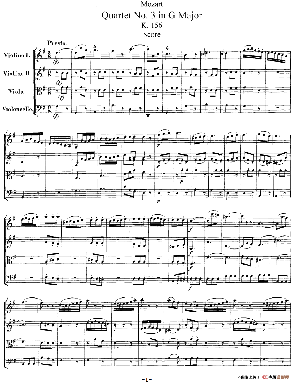 Mozart《Quartet No.3 in G Major,K.156》（总谱）(1)：Mozart《Quartet No.3 in G Major,K.156》（总谱）_00.png