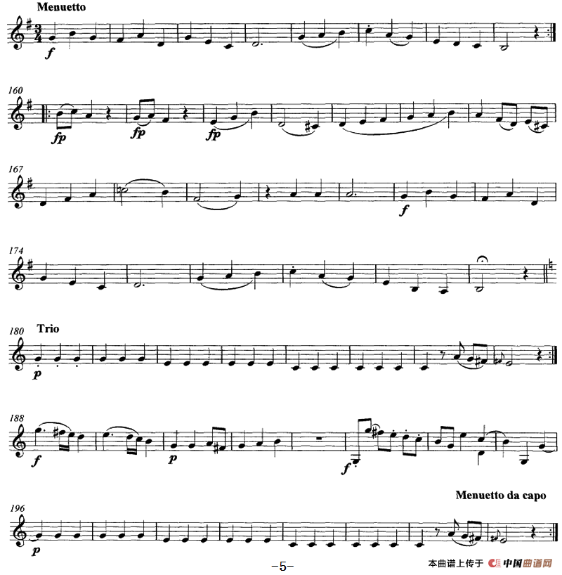 Mozart《String Quartet No.1 in G Major,K.80》（Violin Ⅱ分谱）(1)：Mozart《String Quartet No.1 in G Major,K.80》(Violin Ⅱ分谱)-器乐提琴5.png