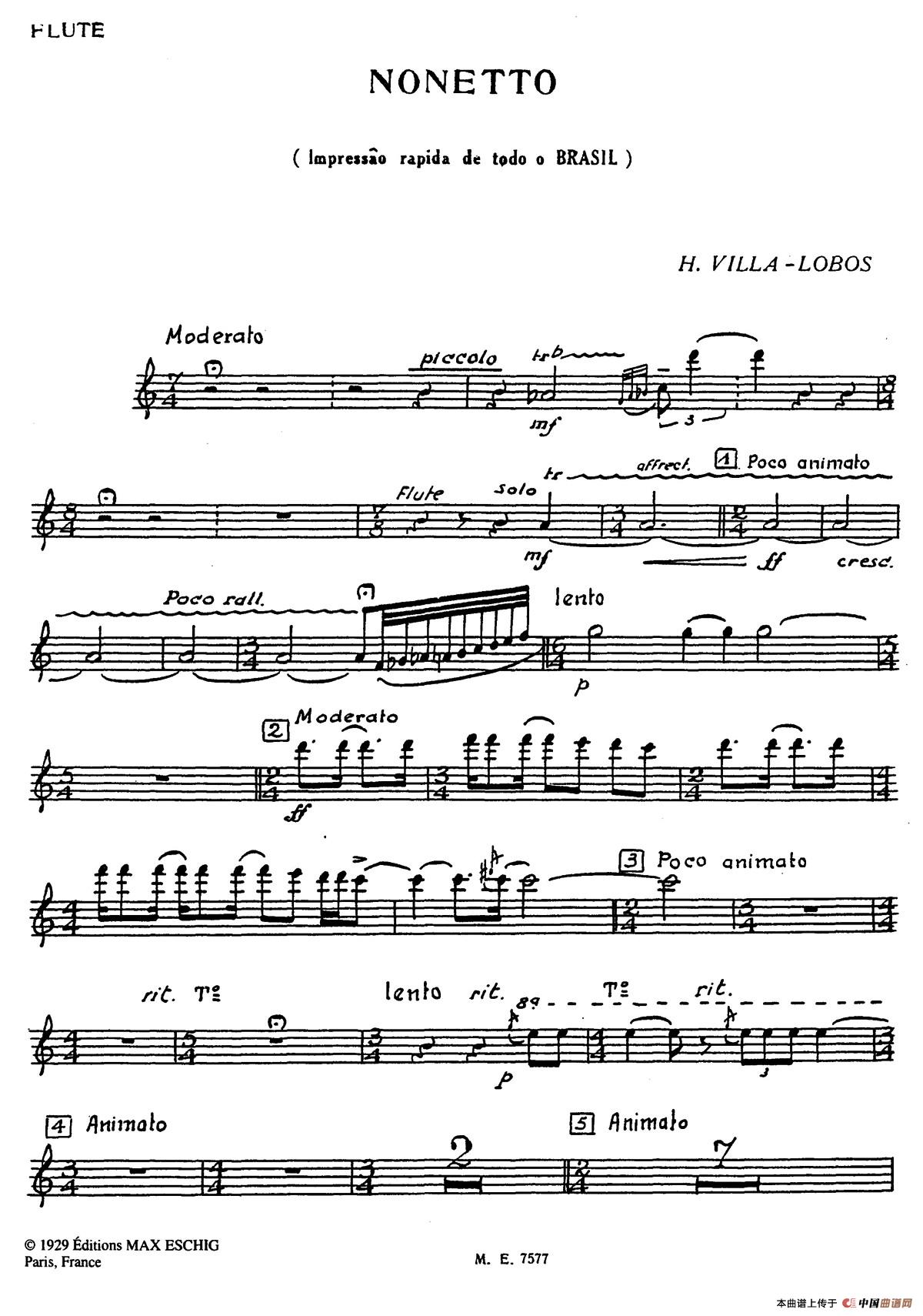 Nonetto（长笛分谱）(1)：001.jpg