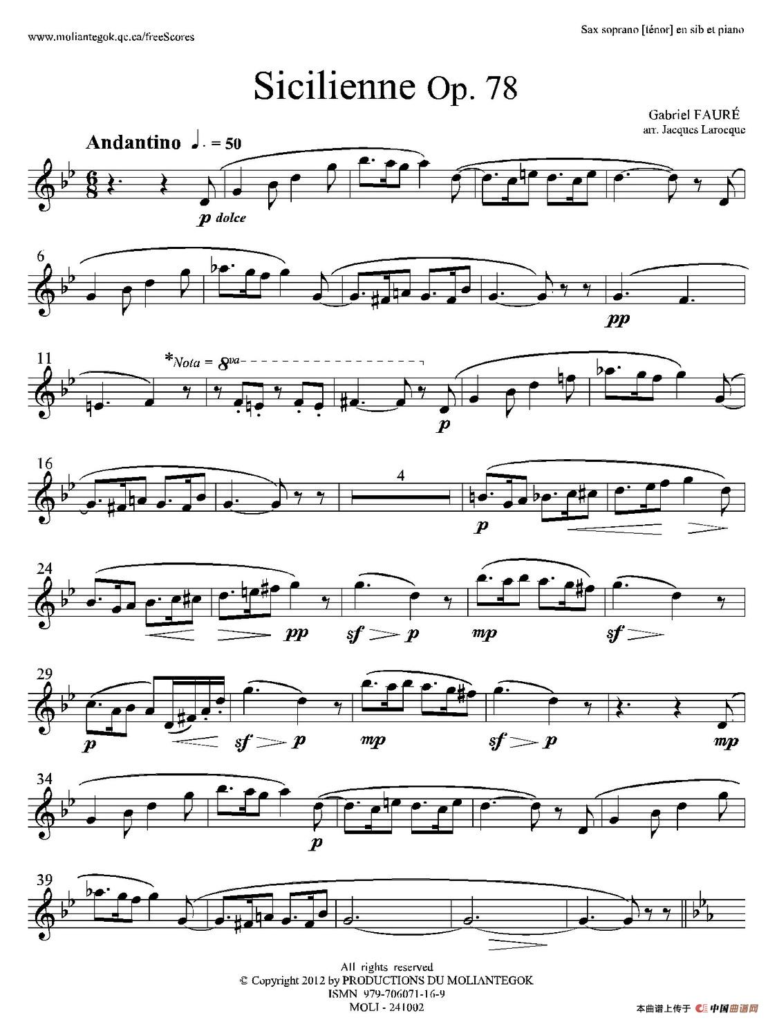 西西里舞曲 Op78(1)：001.jpg